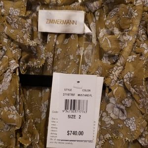 A beautiful Zimmermann blouse.